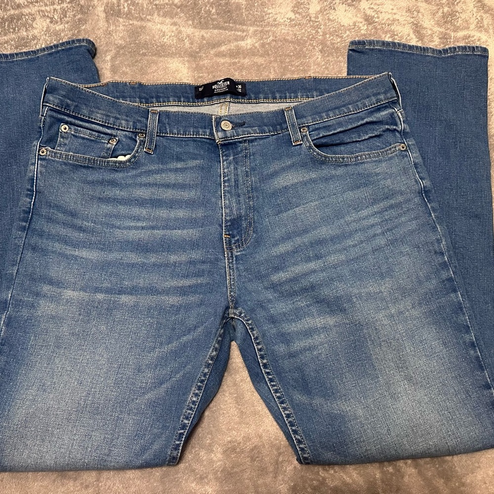 Hollister 36x32 slim straight epic flex jeans
